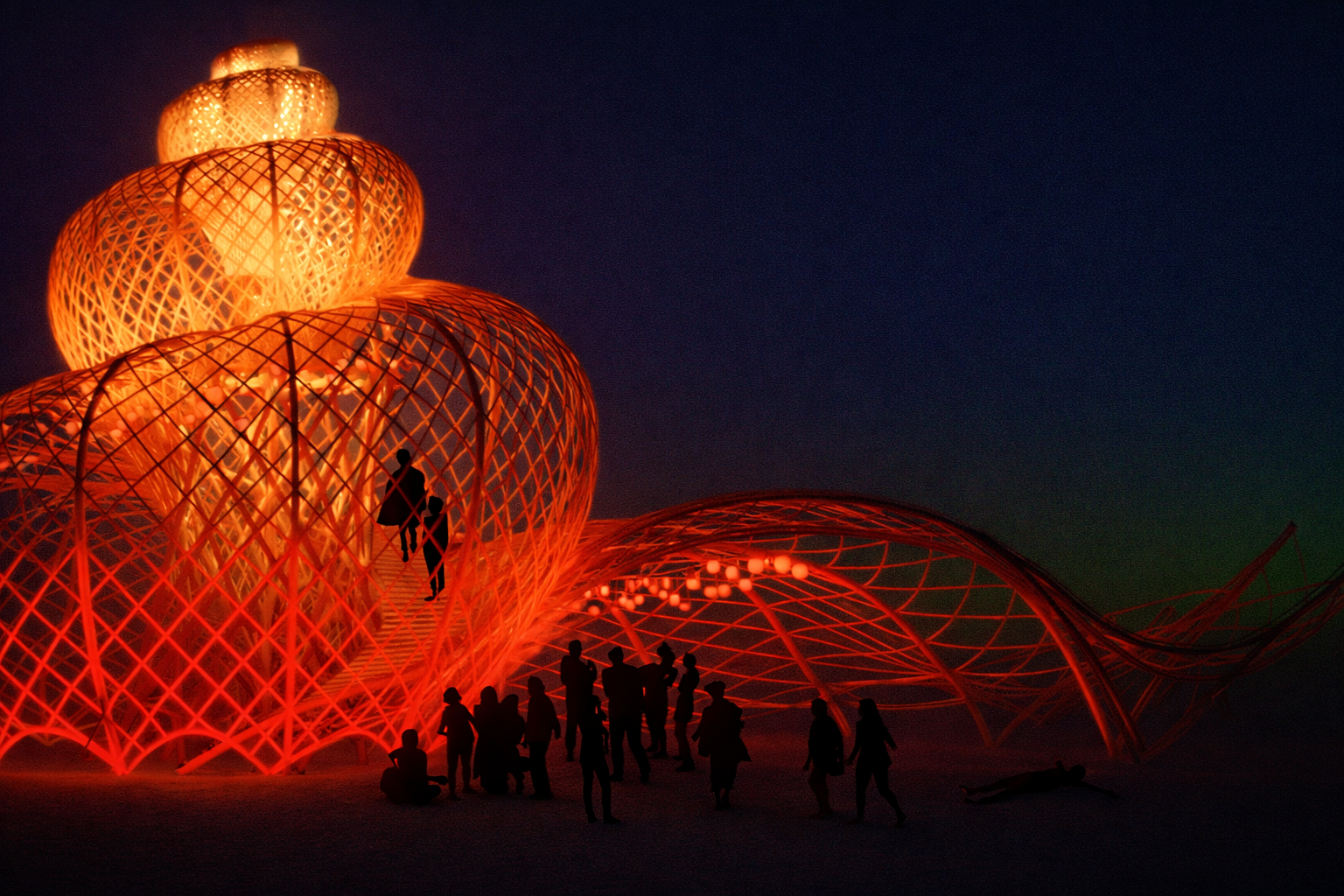 Night Time Glowing Conch